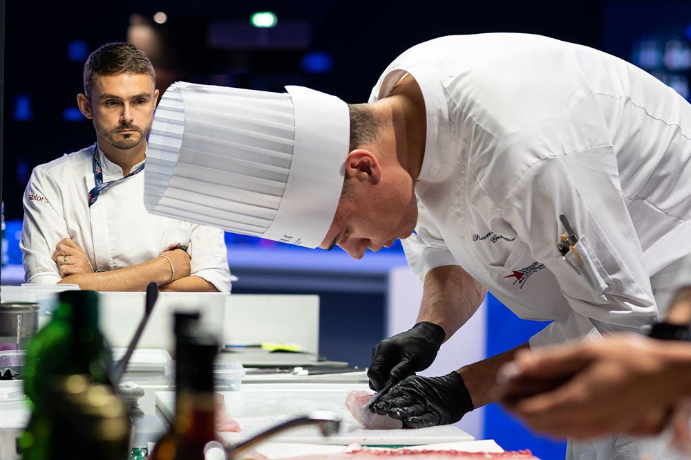 Chef & Mentors during The Grand Finale