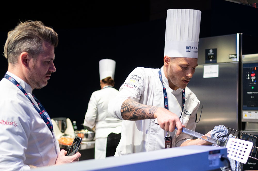Chef & Mentors during The Grand Finale