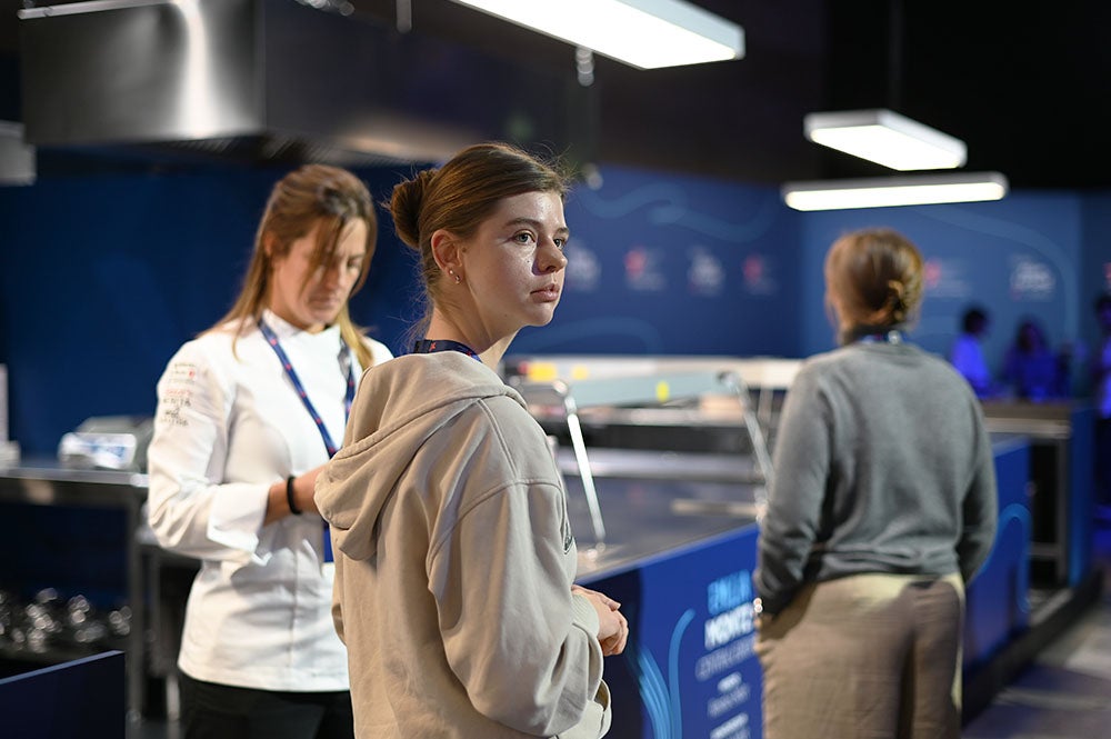 Chef in the location Chef in the location