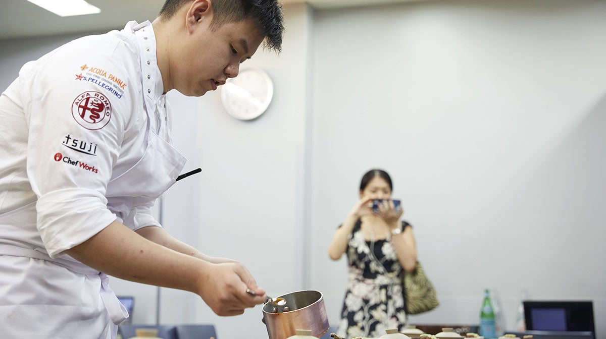 Winners of Asia Region S.Pellegrino Young Chef